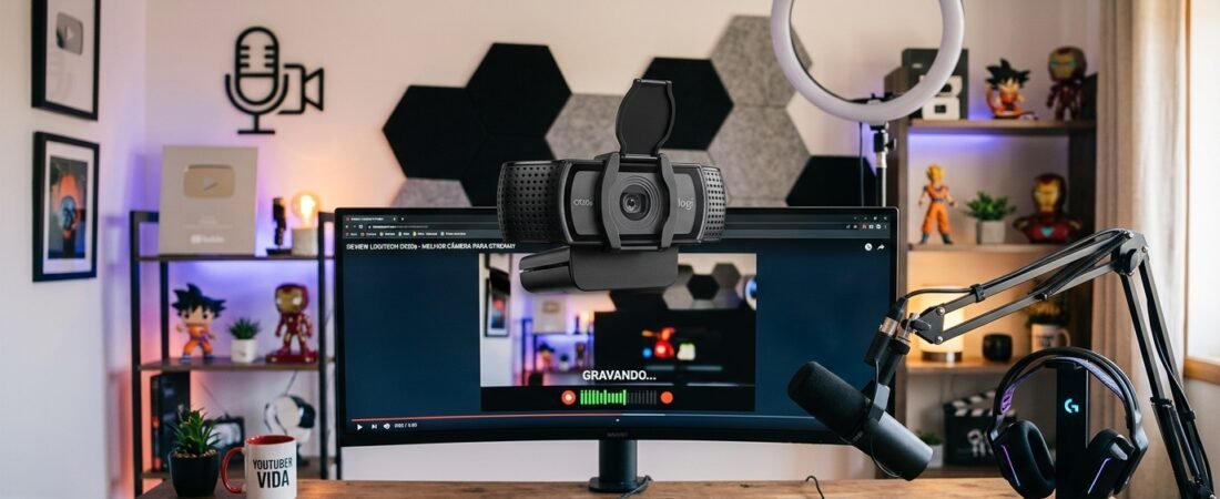 Logitech C920s vale a pena? Review completo